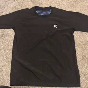 Black Men's Shirt Kewlioo heat trapping